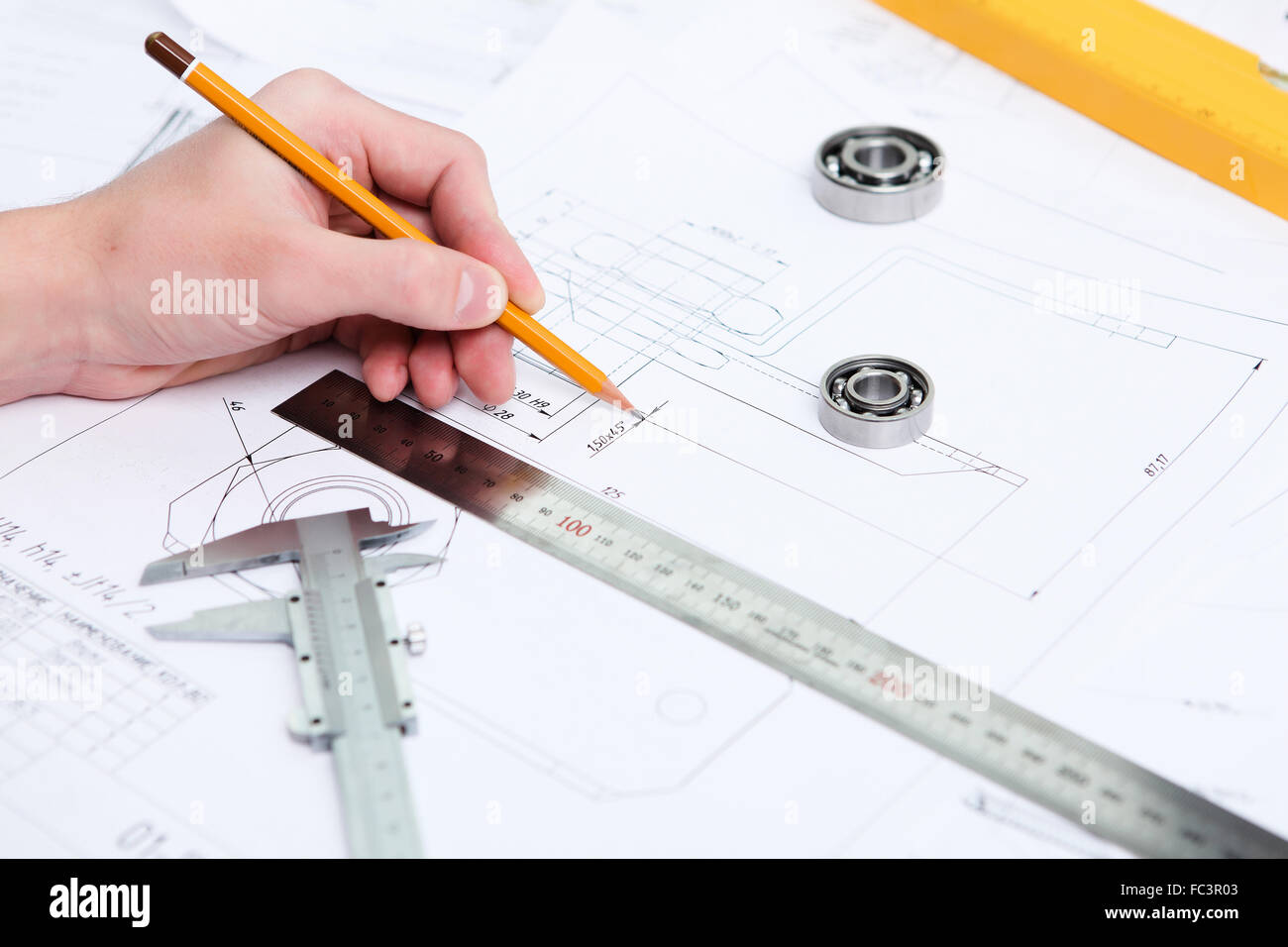 Drafting machine table hi-res stock photography and images - Alamy