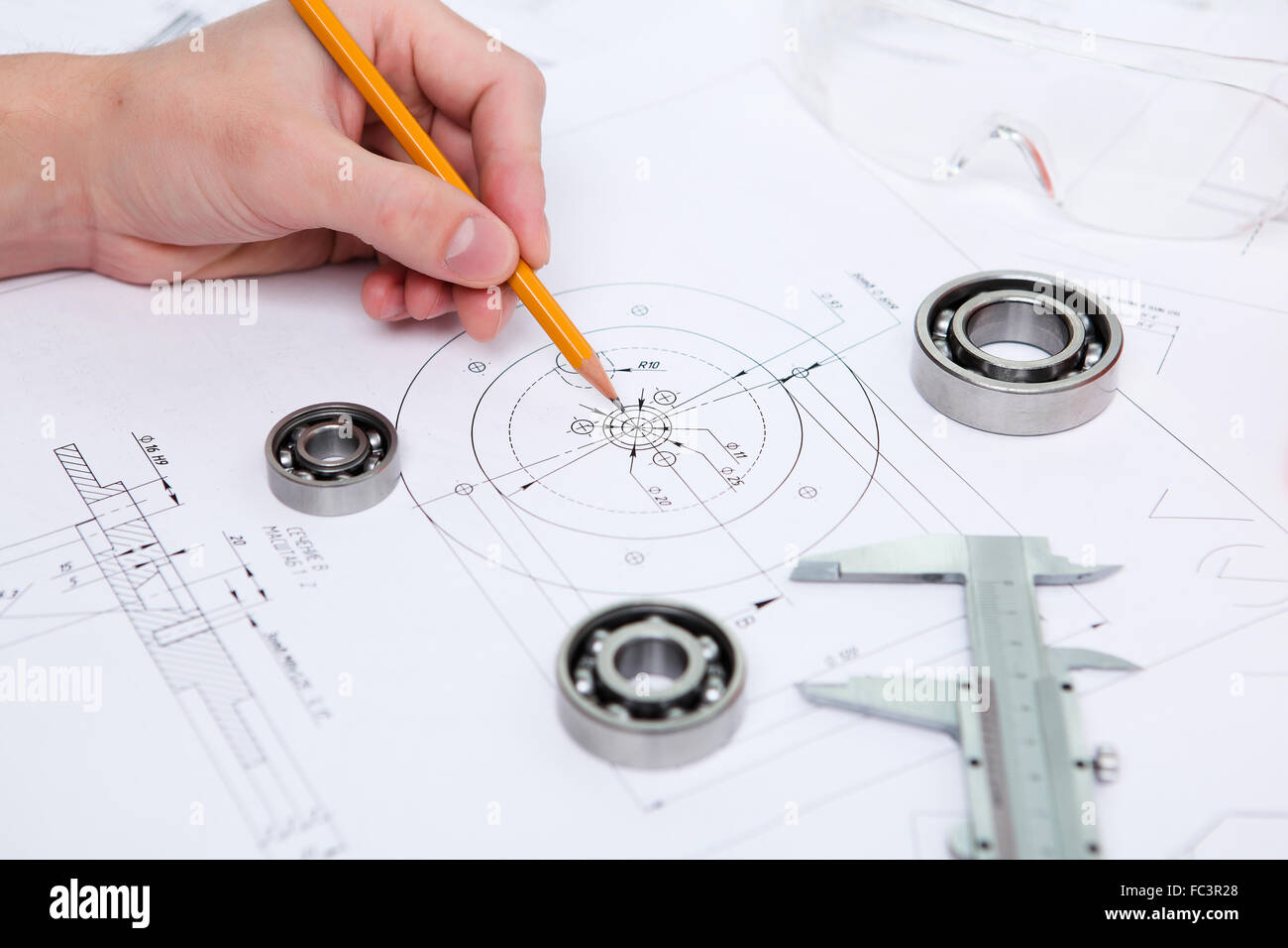 Drafting machine table hi-res stock photography and images - Alamy
