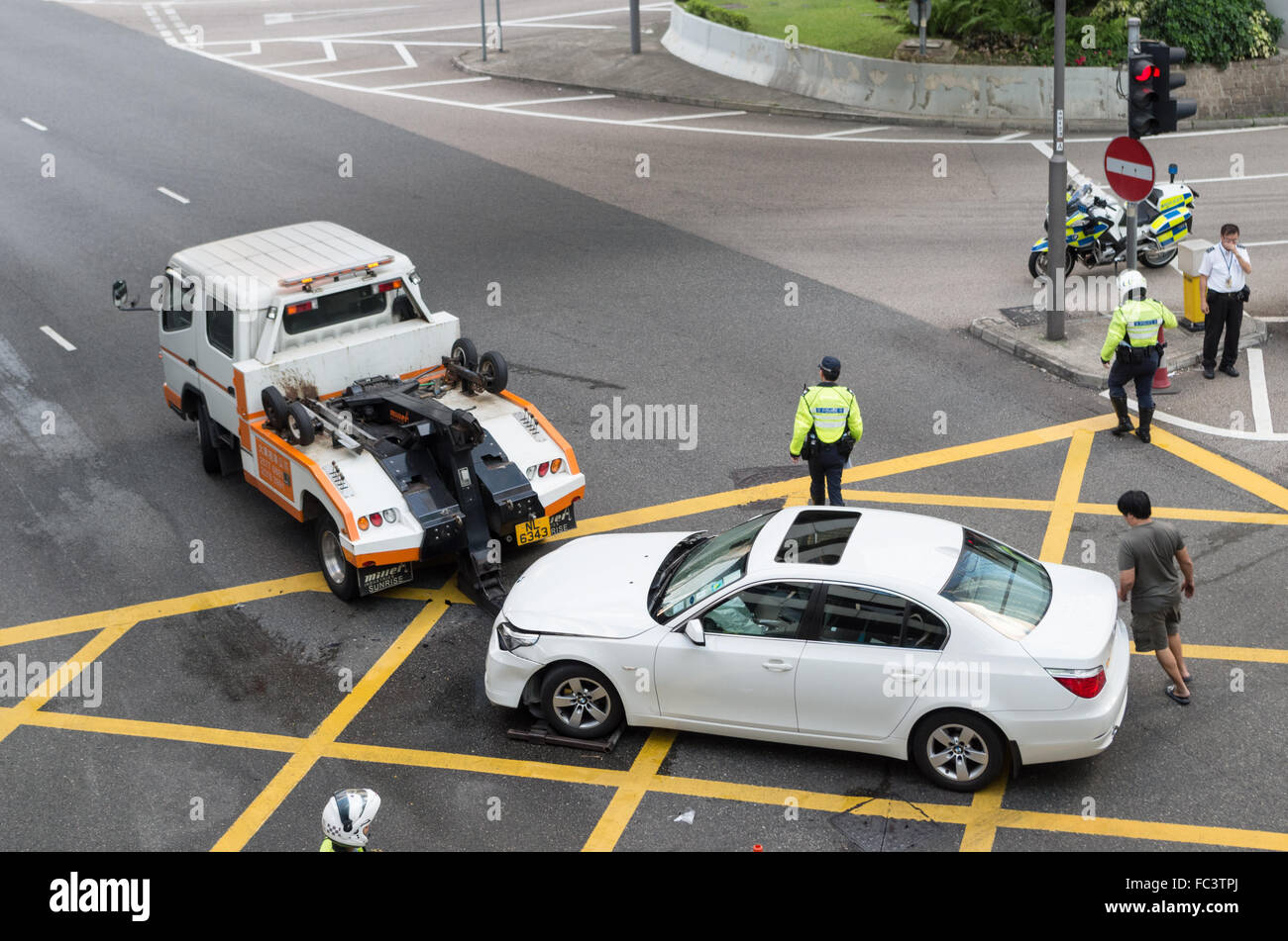 Hong kong police cars hires stock photography and images Alamy