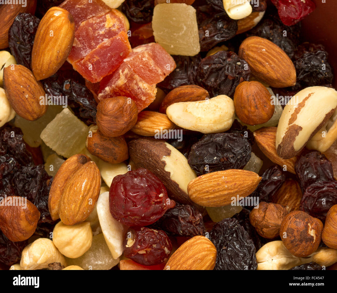 Nuts and dried fruits Stock Photo Alamy