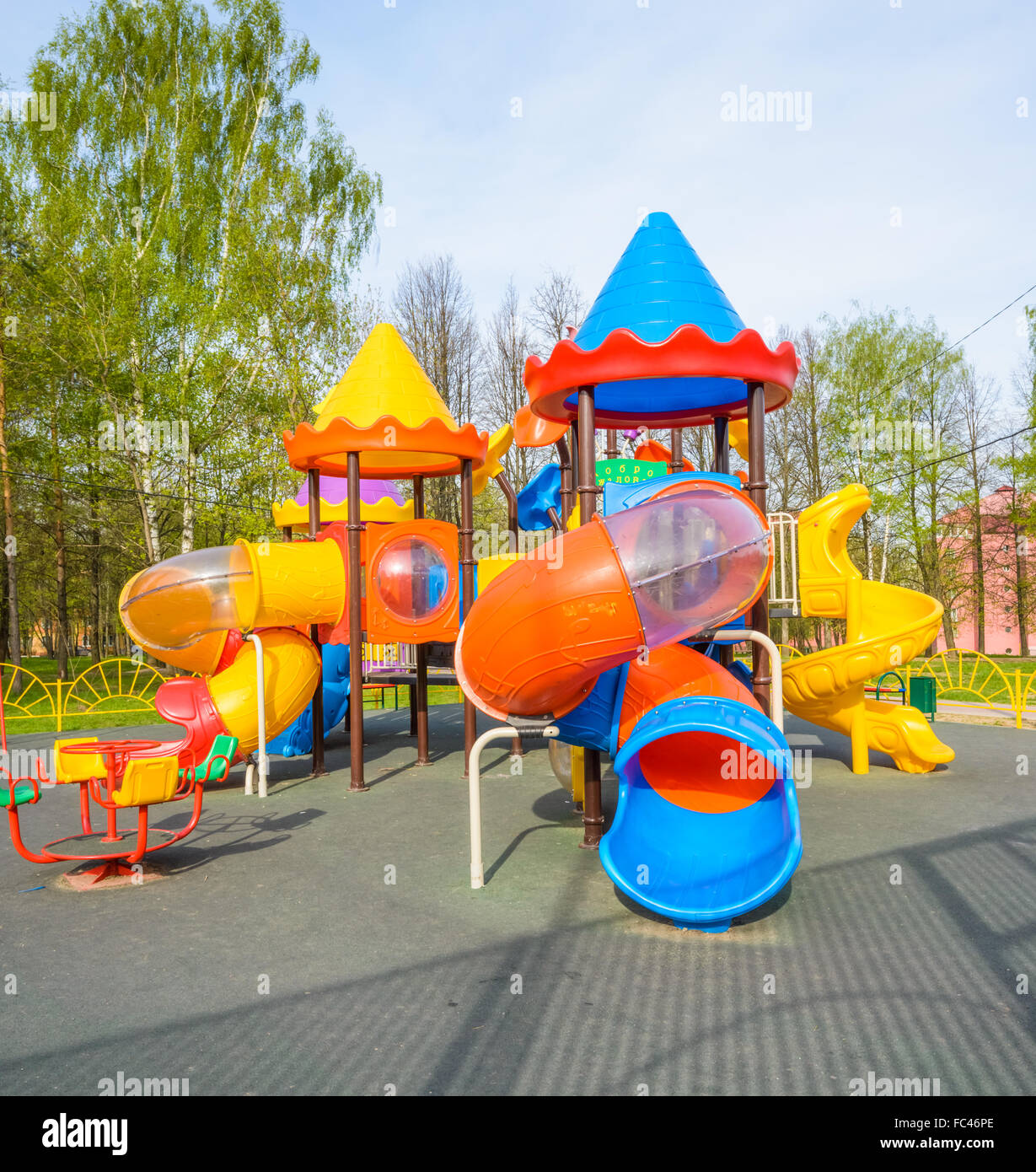 Playground stock photo alamy