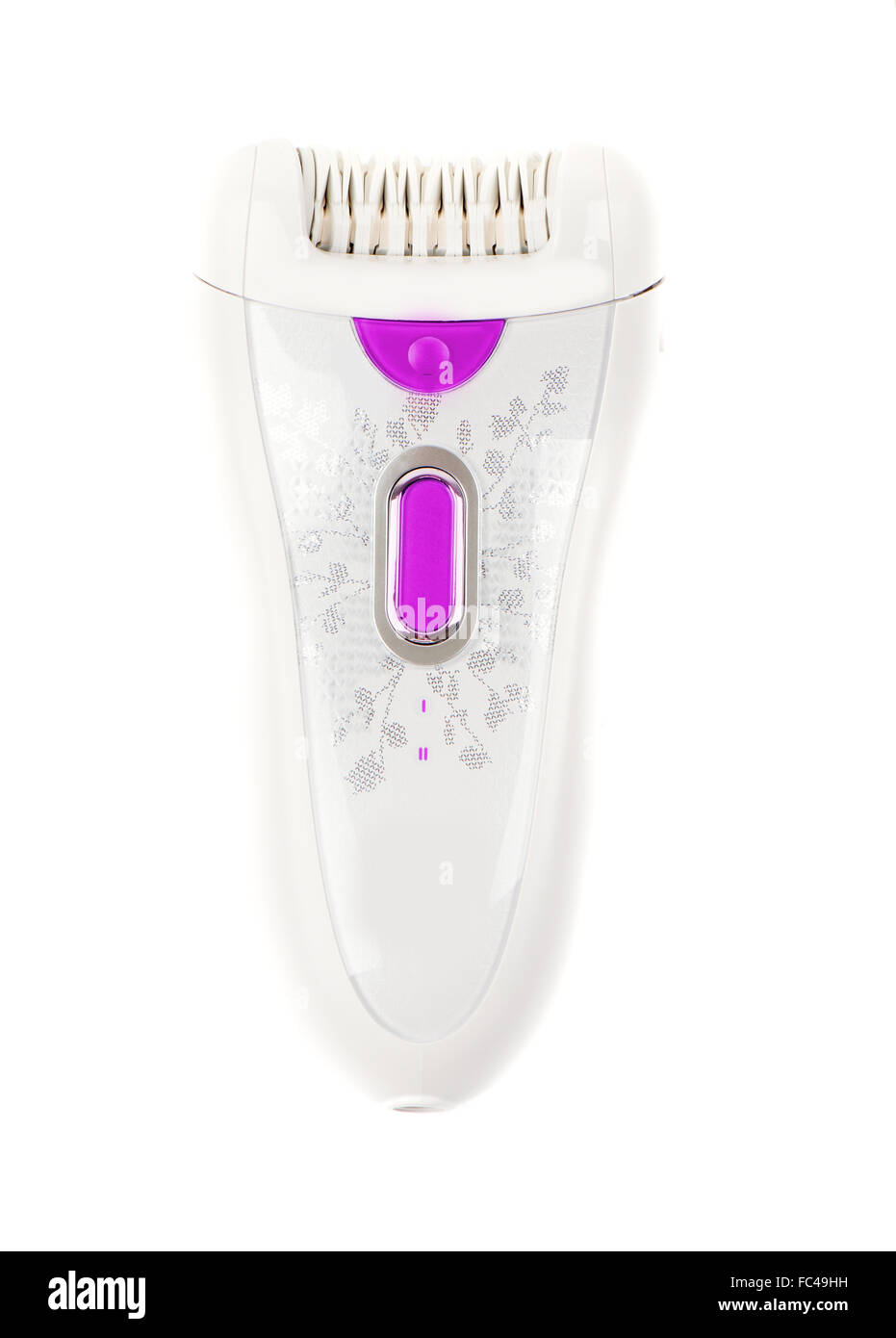 epilator isolated color pink Stock Photo Alamy