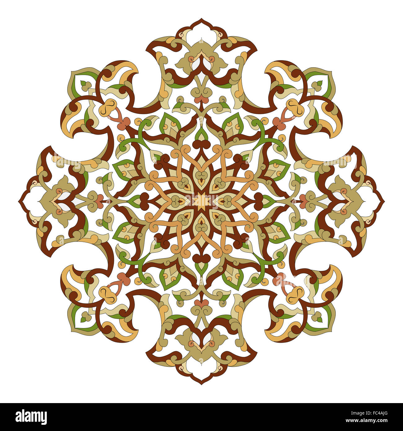 artistic ottoman pattern series ninety three Stock Photo