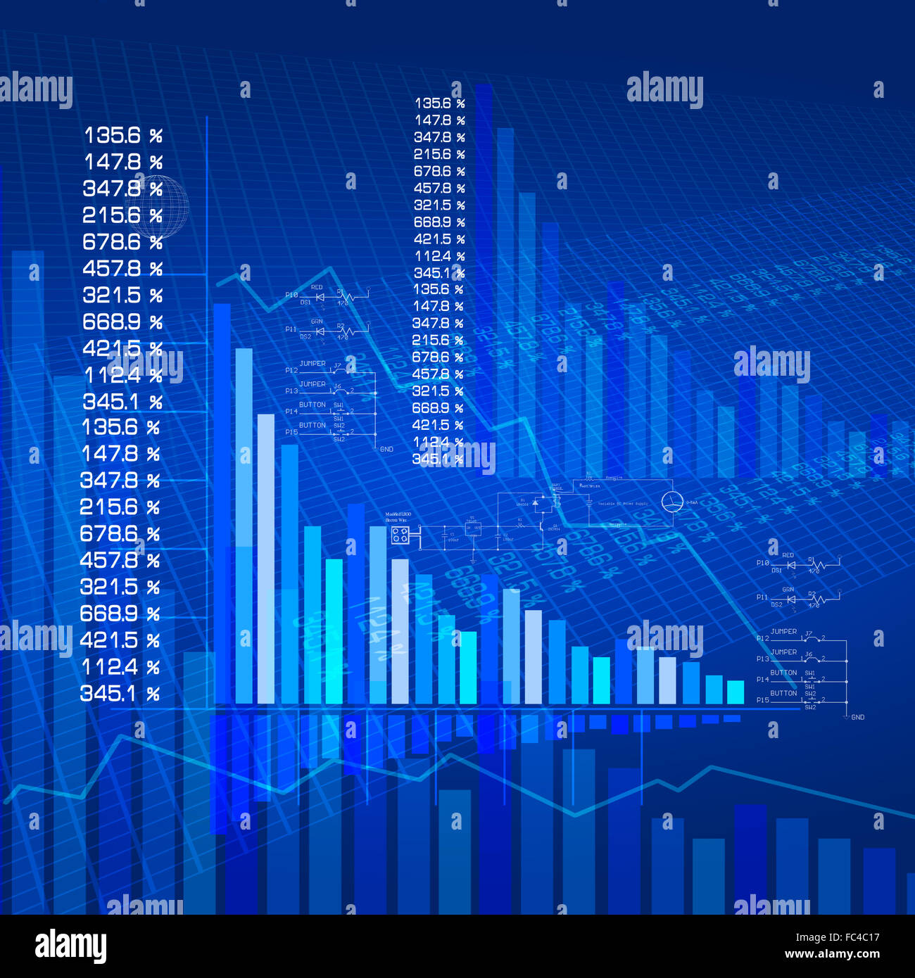 Financial Graphs Images financial and business chart and graphs as symbols of growth Stock ...