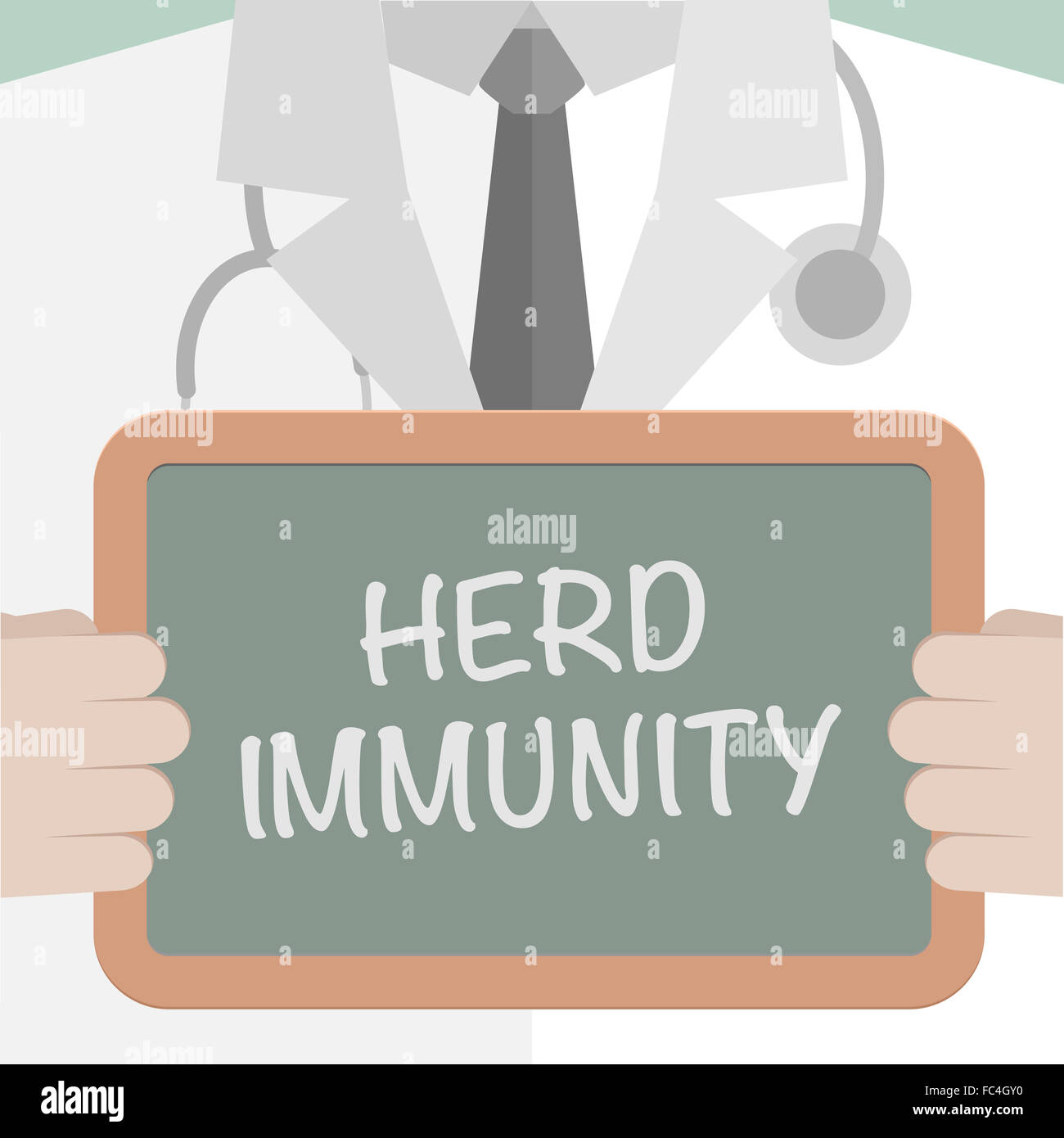 Herd Immunity Stock Photo