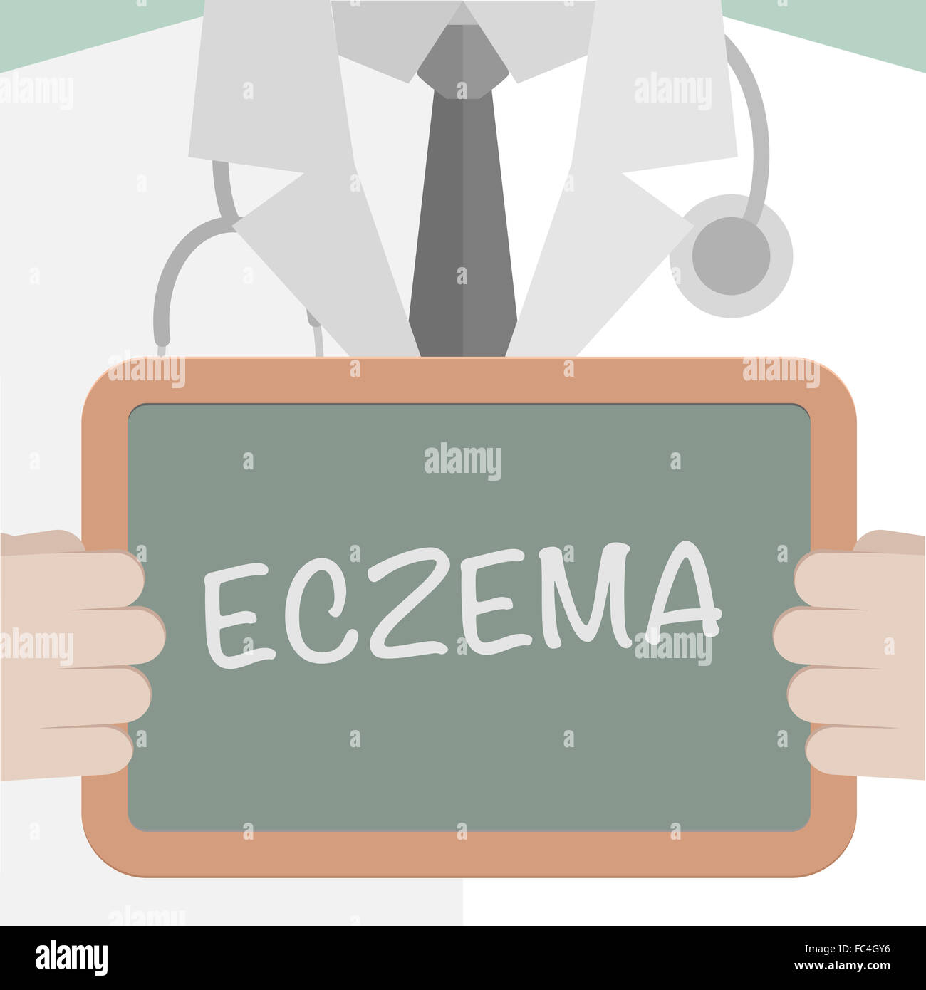 Eczema Stock Photo