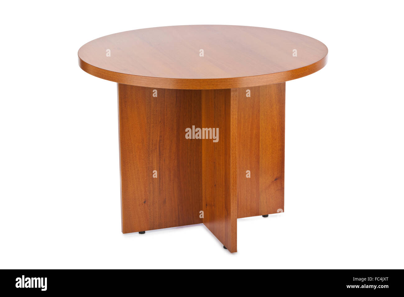 Wood coffee table Stock Photo Alamy
