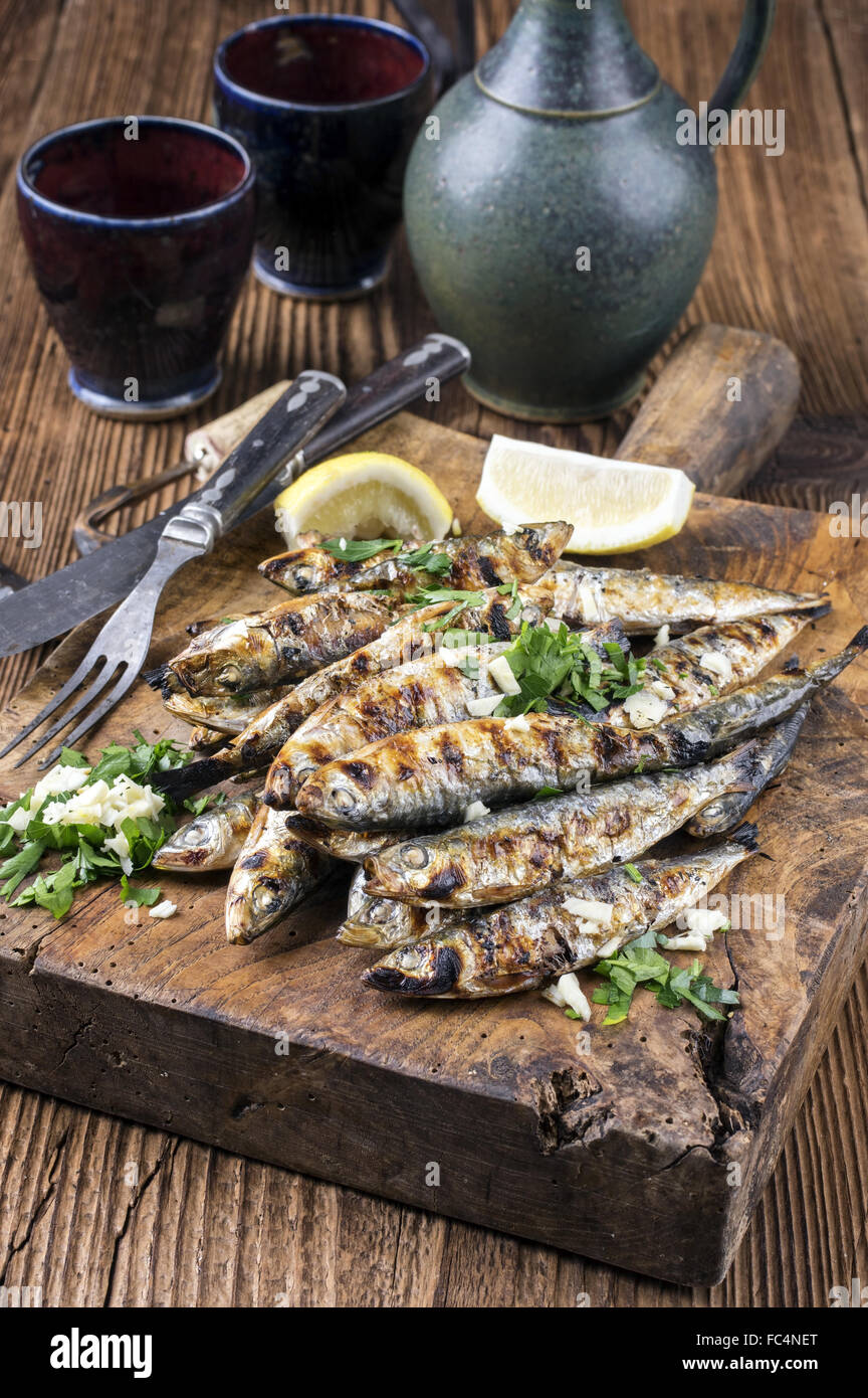 Grill anchovies hires stock photography and images Alamy