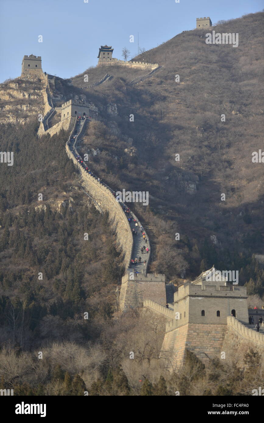 Great Wall of China, Beijing, China Stock Photo Alamy