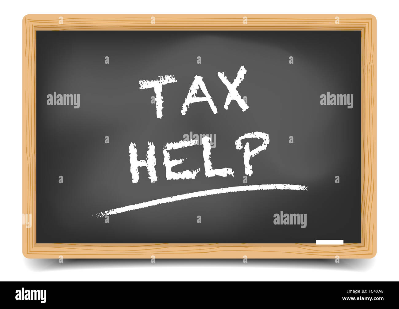 Tax Help Stock Photo