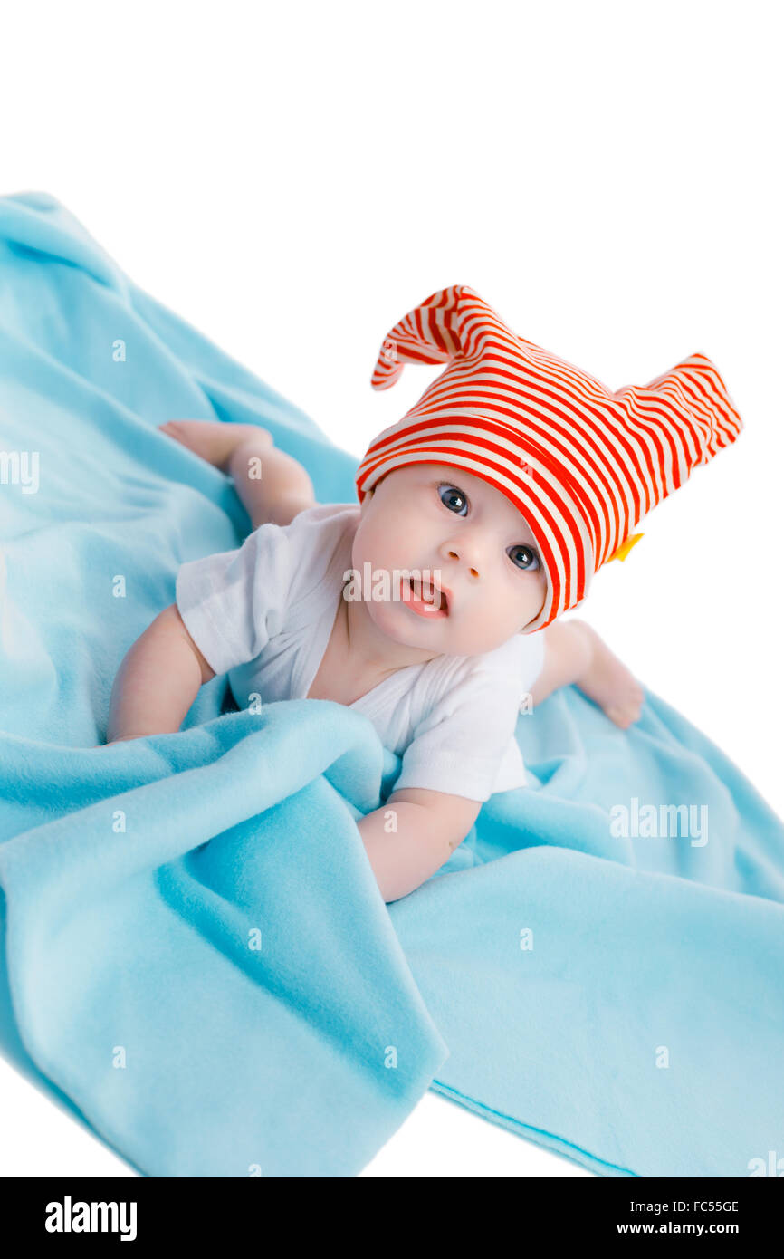 Baby blue blanket hi-res stock photography and images - Alamy