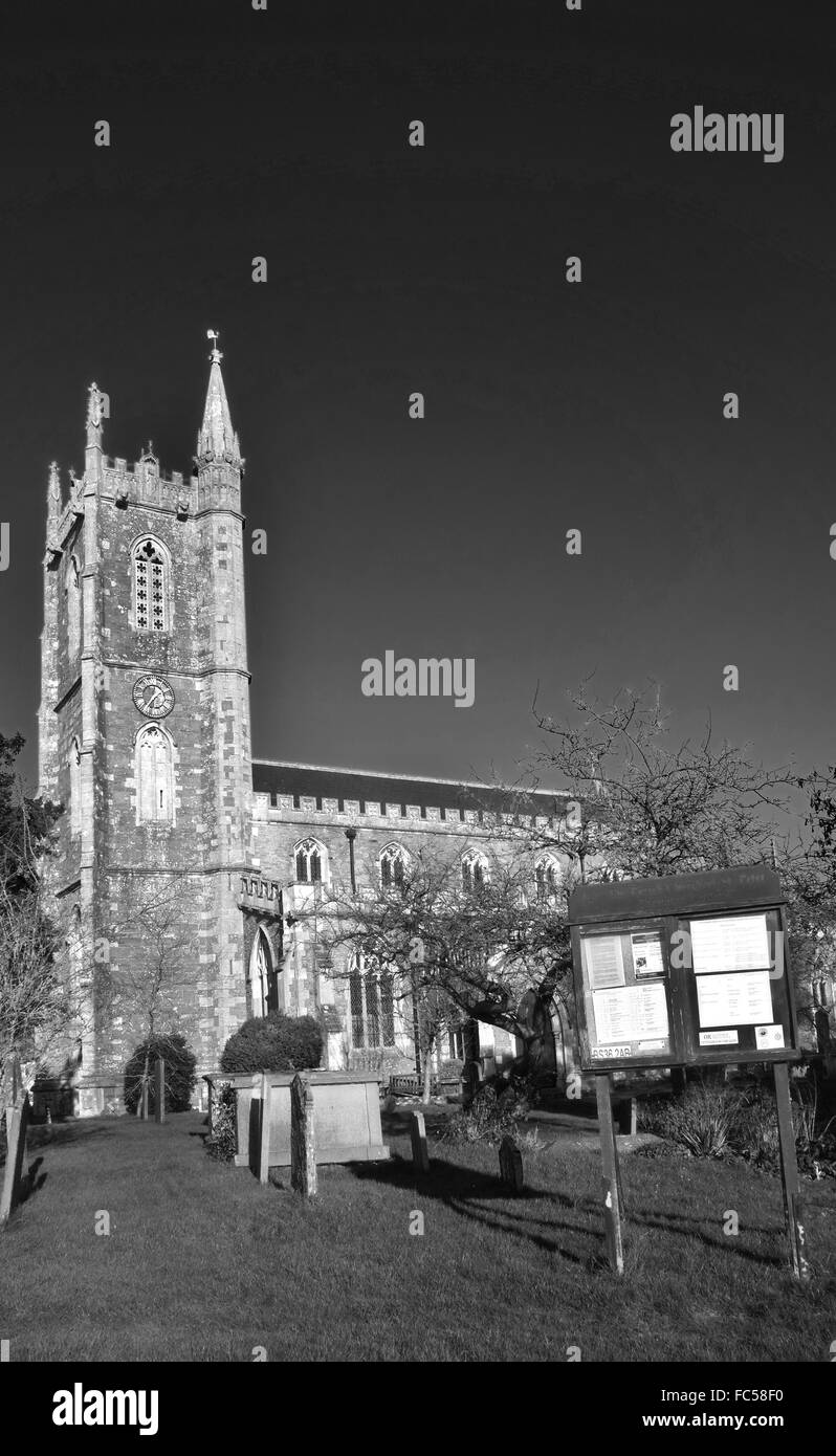 Parish church in Frampton Cotterell, South Gloucestershire, England, UK