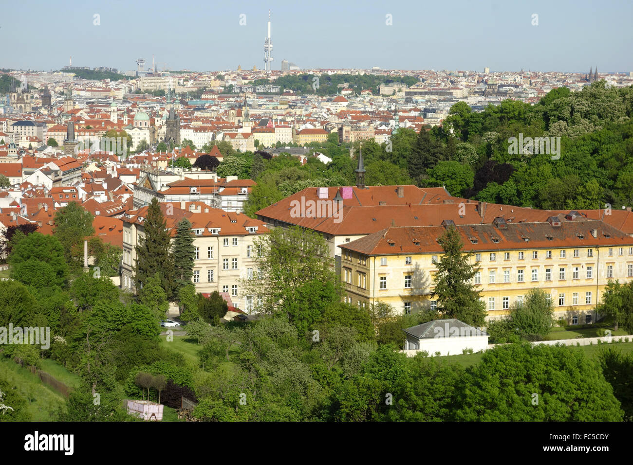 historical old city in prague Stock Photo