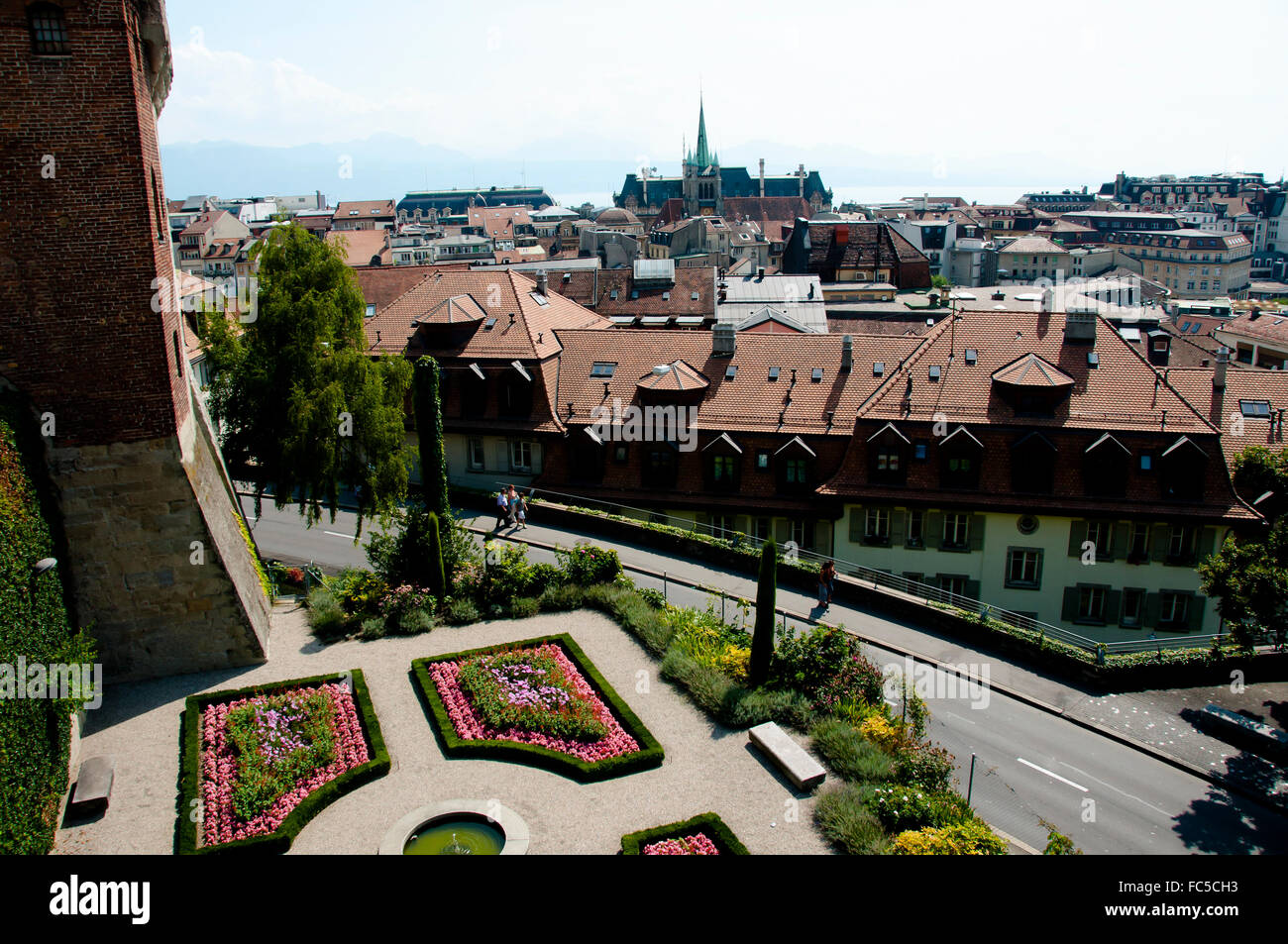 Lausanne - Switzerland Stock Photo