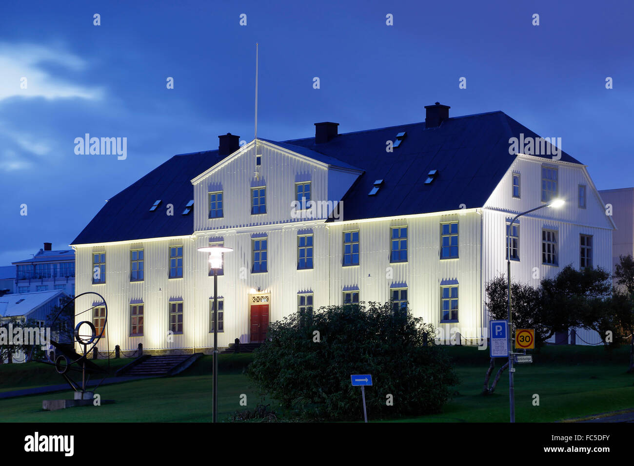 Historic Reykjavik Secondary Grammar School (Menntaskolinn i Reykjavik