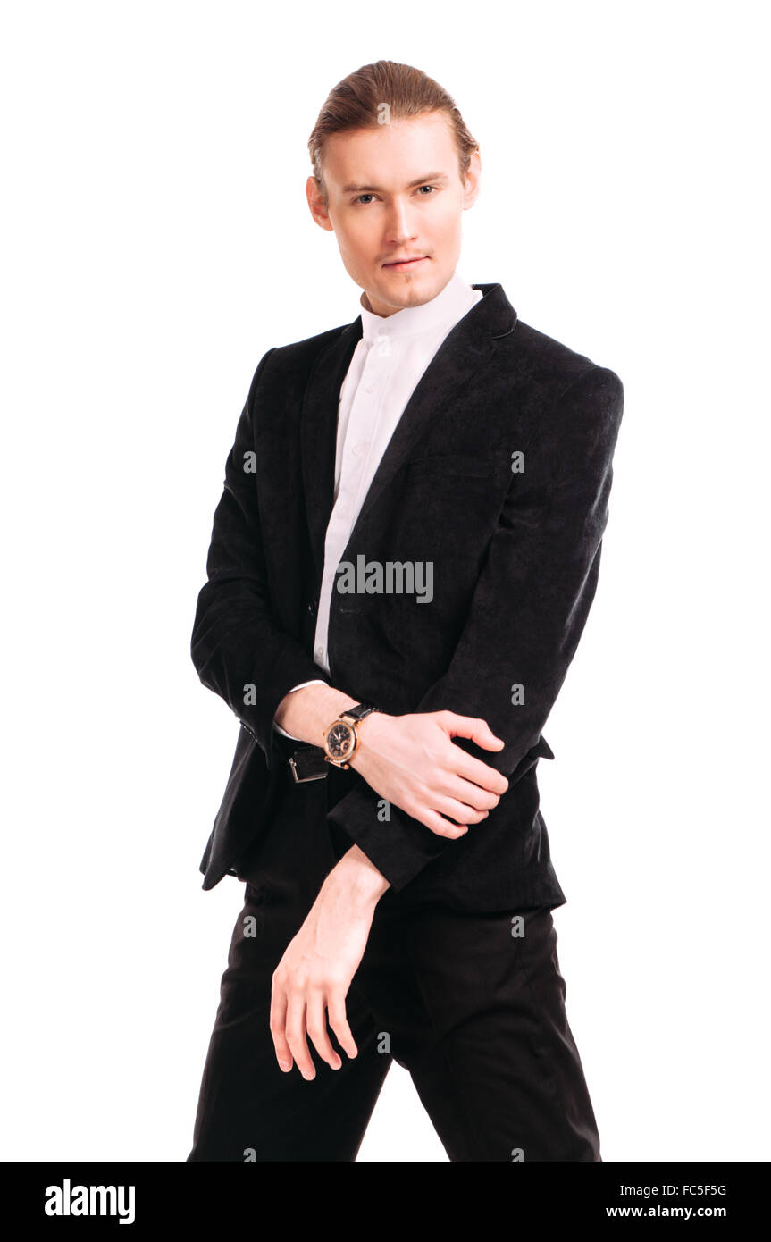 man in business suit Stock Photo - Alamy