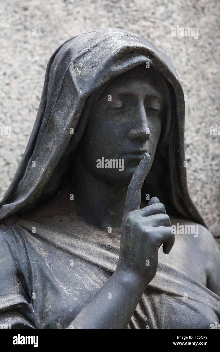 Old Cemetery statue Stock Photo Alamy