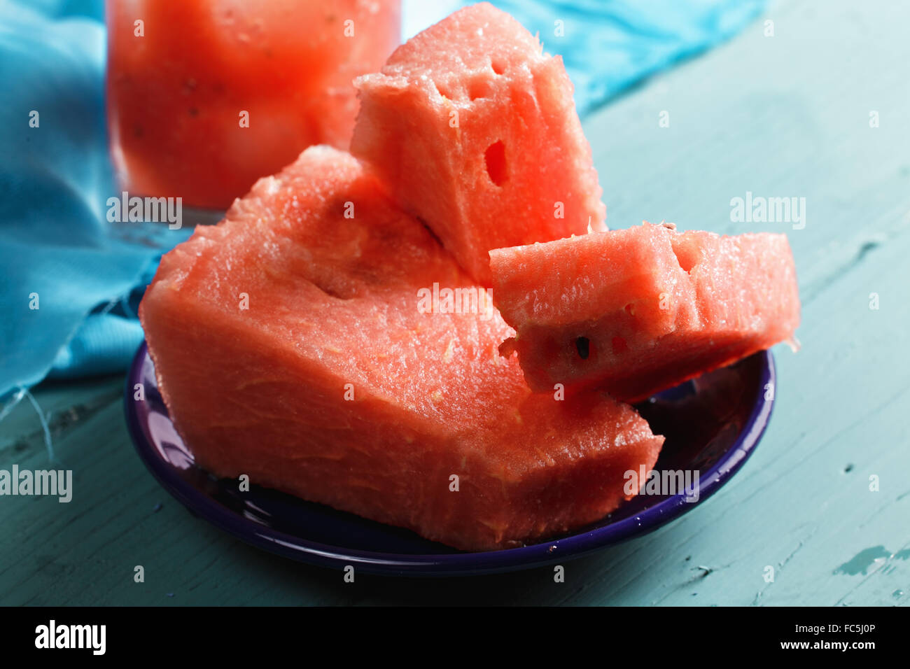 Ripe watermelon closeup Stock Photo - Alamy