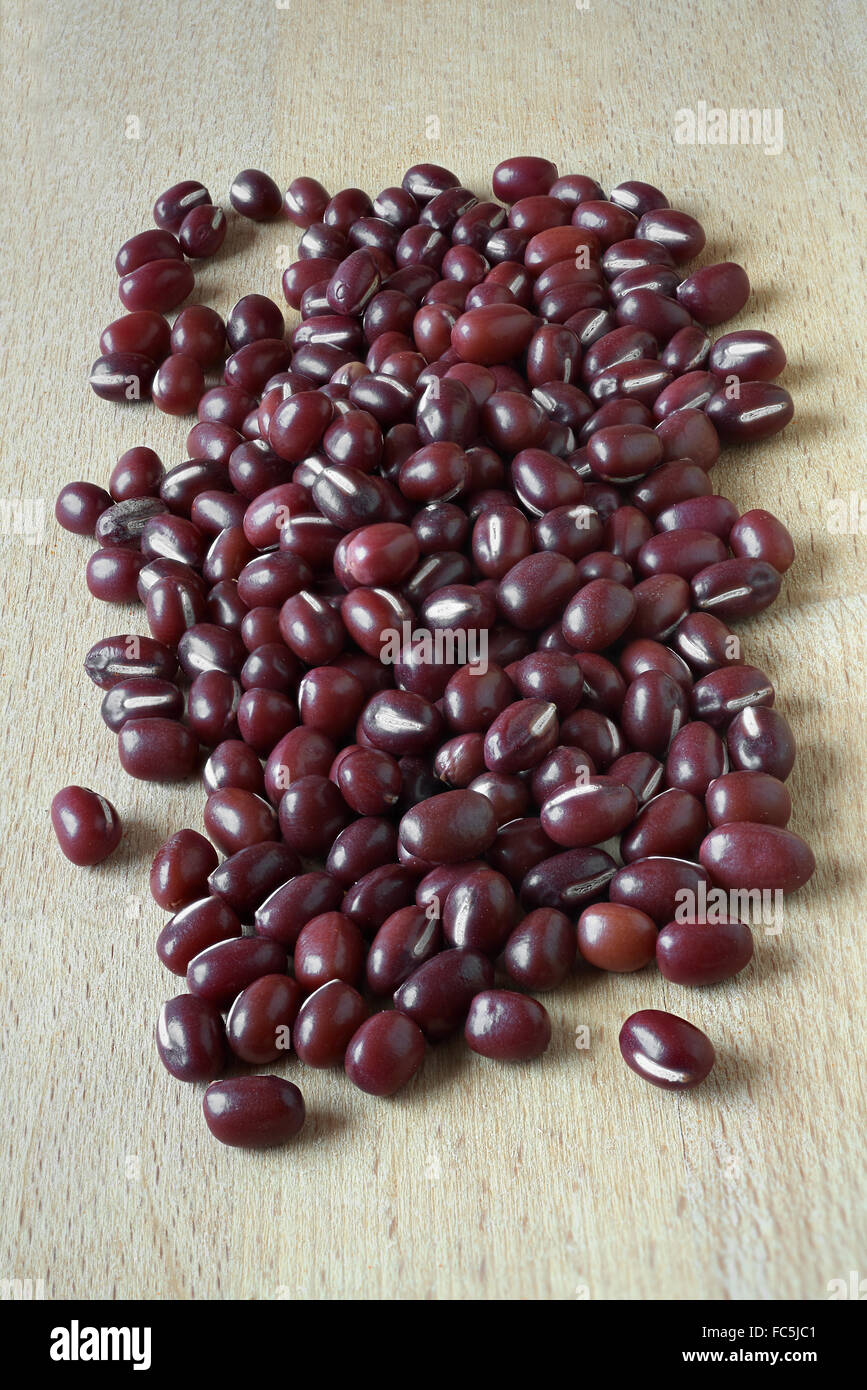 Adzuki Beans, Cut-Out Stock Photo
