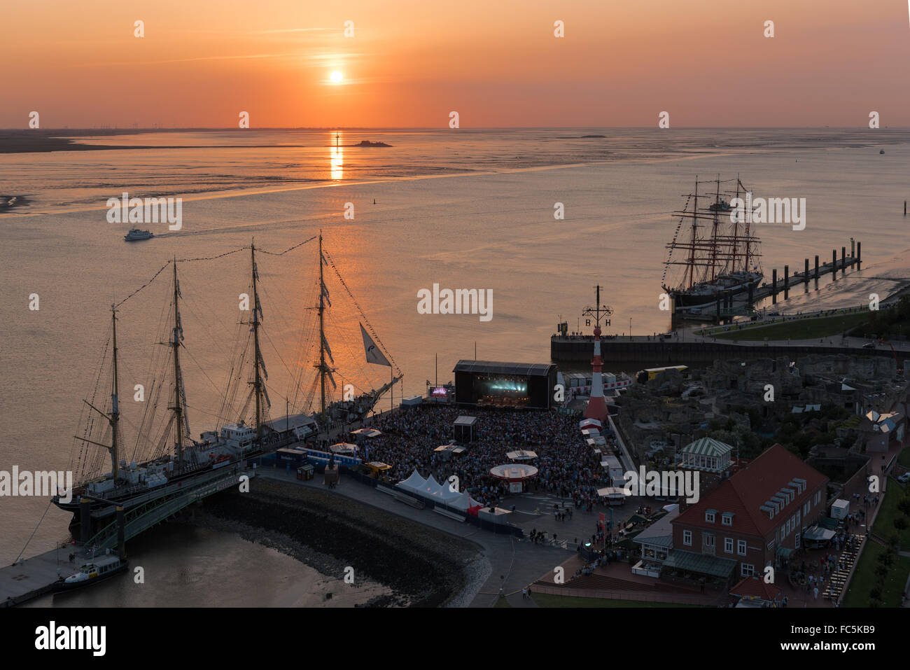 Sail Bremerhaven 2015. Stock Photo