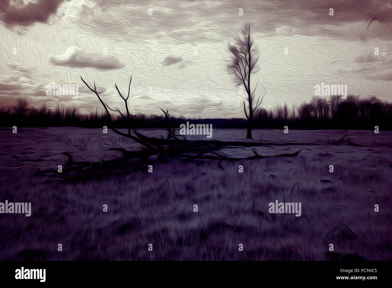 Infrared art work Stock Photo Alamy