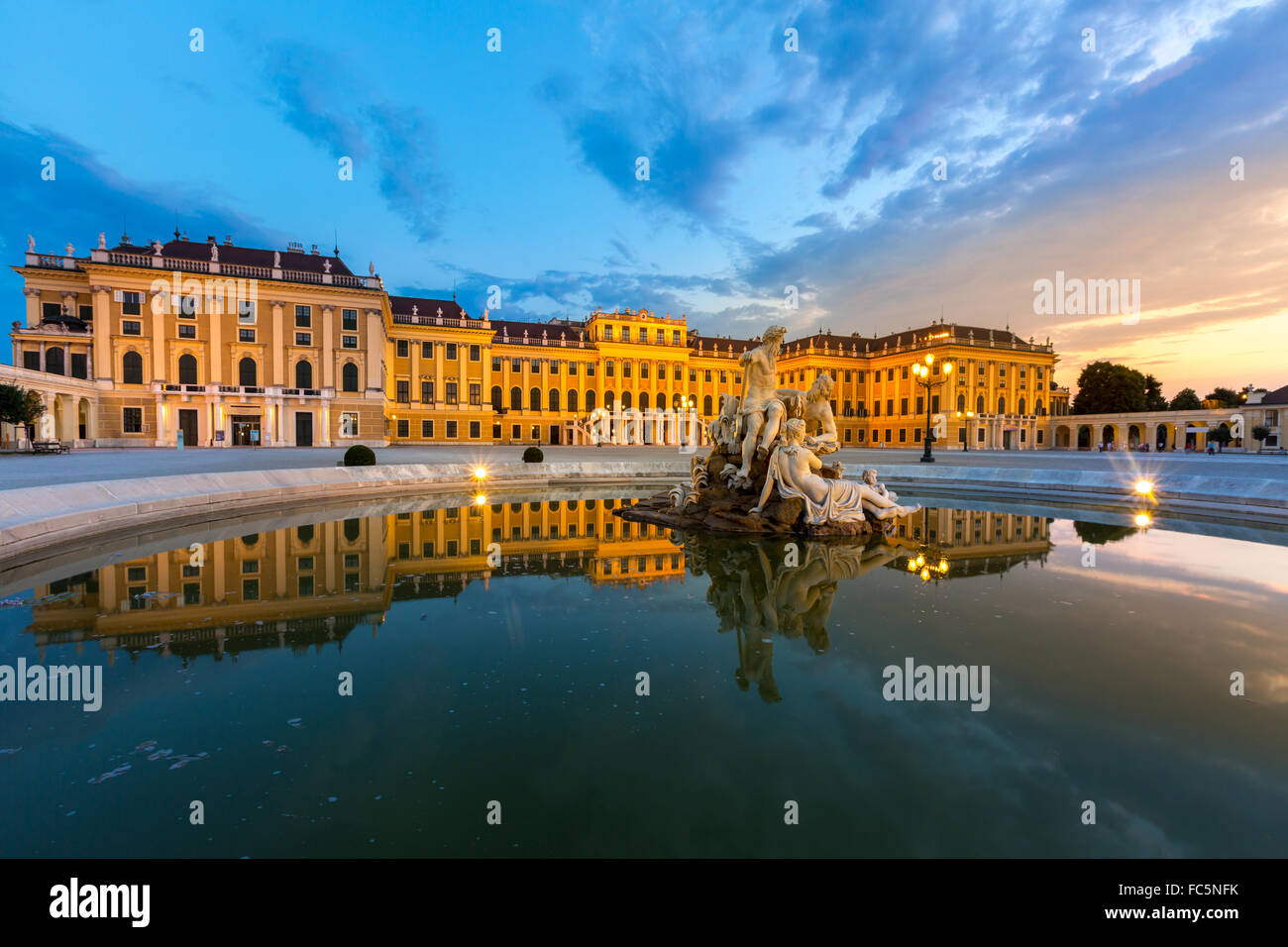 Schonbrunn Palace Stock Photo