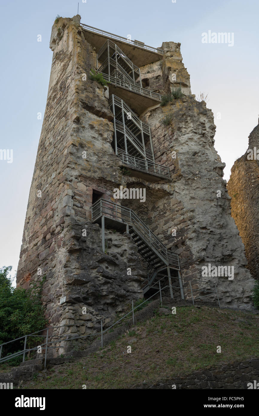 Lookout Castle Schaunberg - Austria Stock Photo