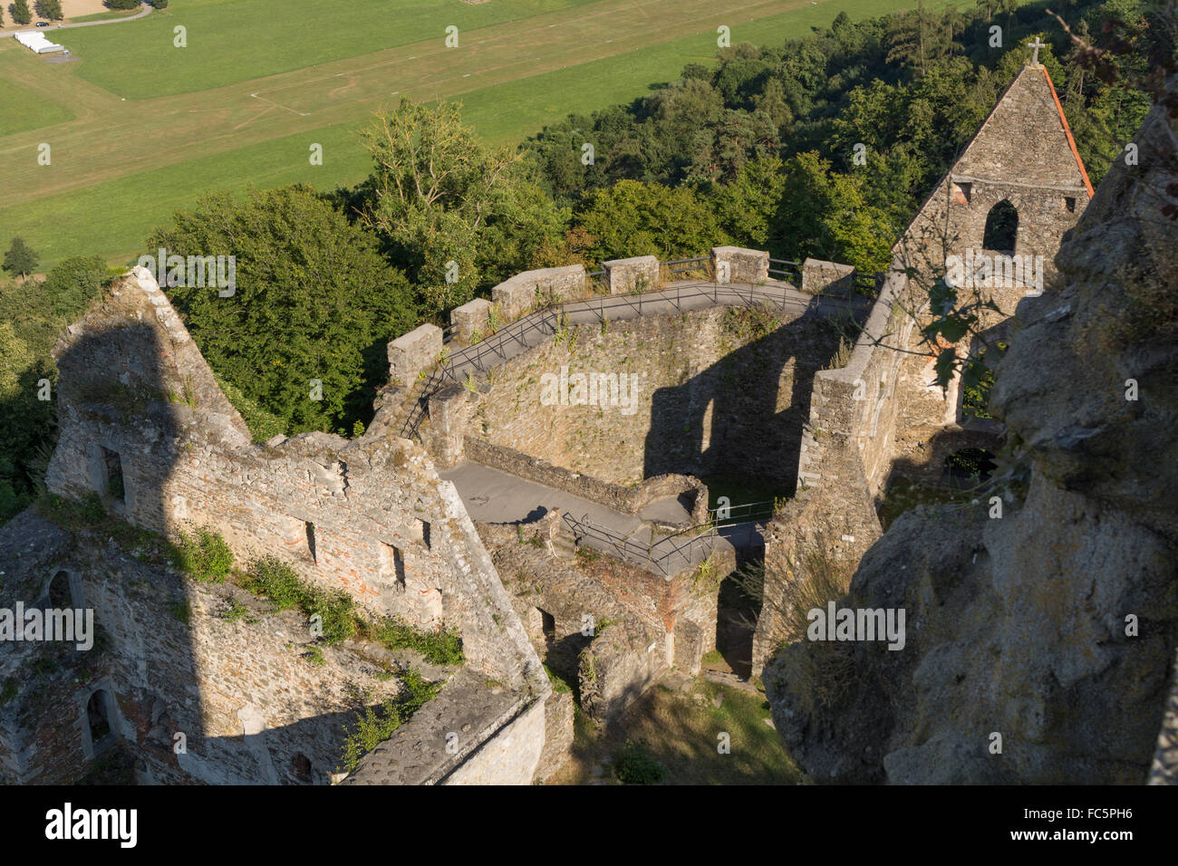 castle ruin Schaumberg - Austria Stock Photo