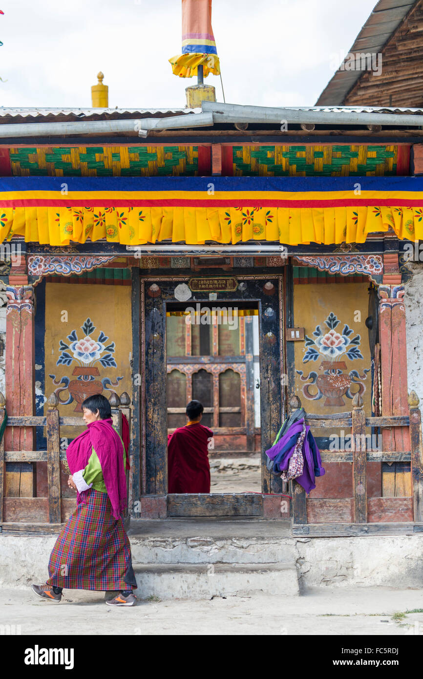 Tamzhing Tamshing jakar bumthang bhutan hi-res stock photography and images - Alamy