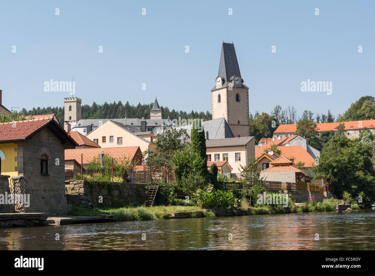City Rosenberg - Czech Republic Stock Photo
