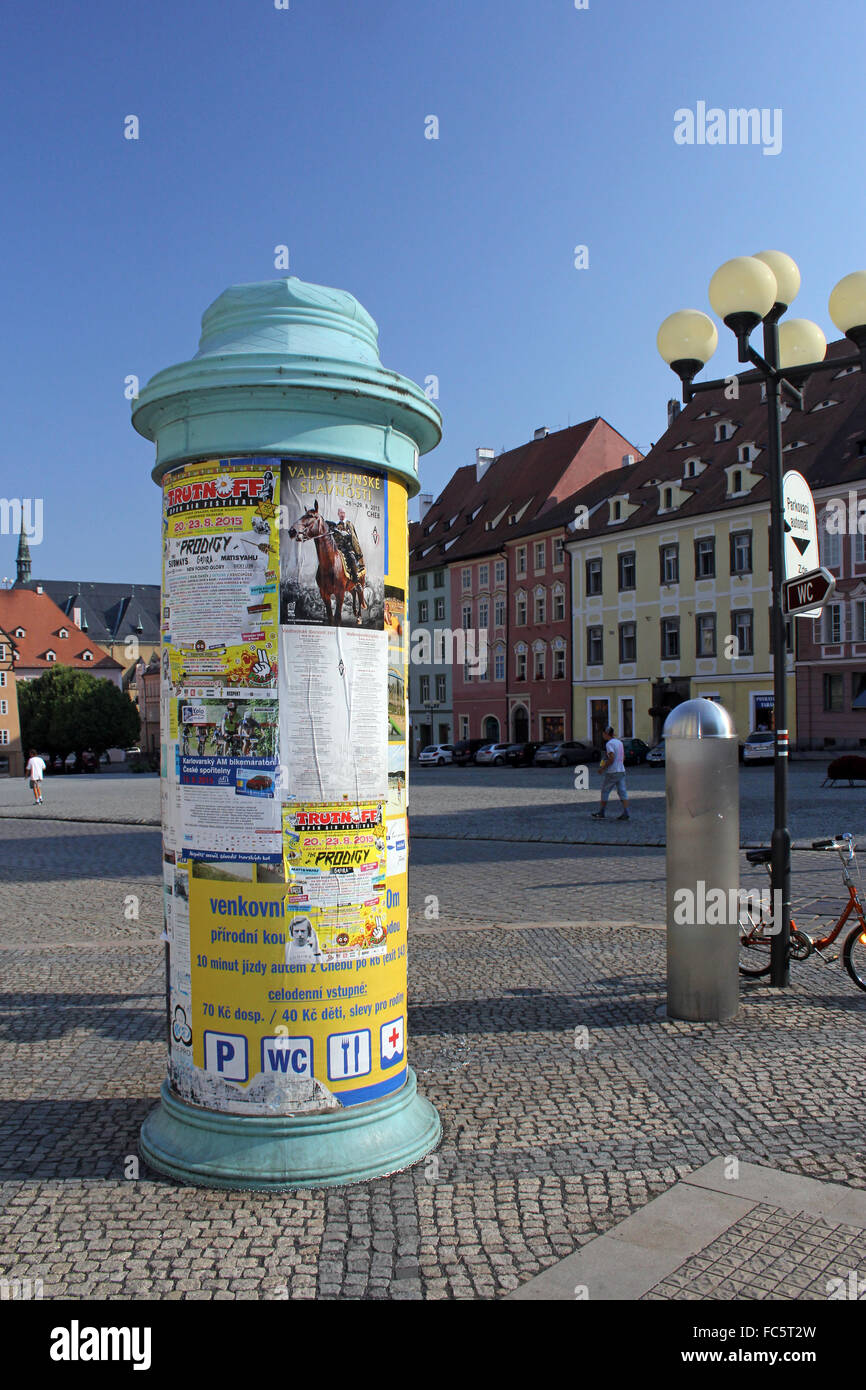 Advertising column High Resolution Stock Photography and Images - Alamy