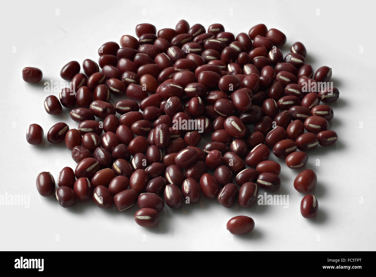 Adzuki Beans, Cutout Stock Photo