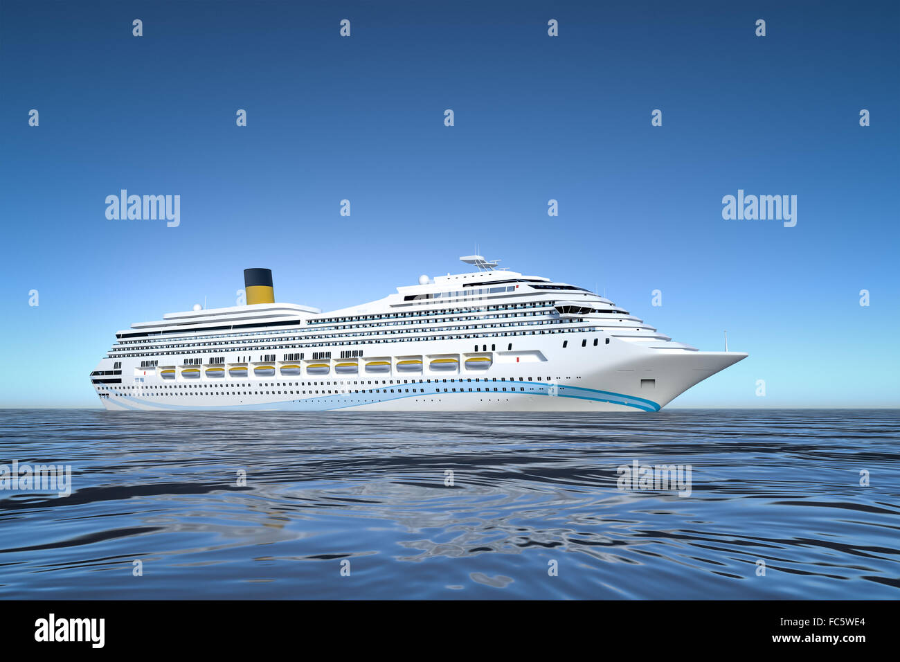 3d cruise ship vacation holiday hi-res stock photography and images - Alamy