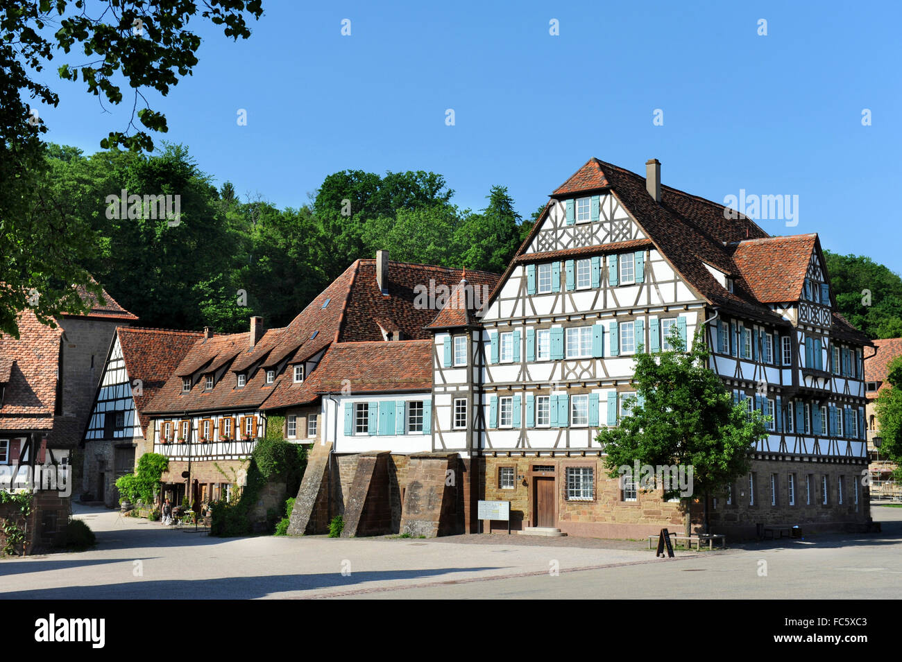 Monastery in maulbronn, germany Stock Photo