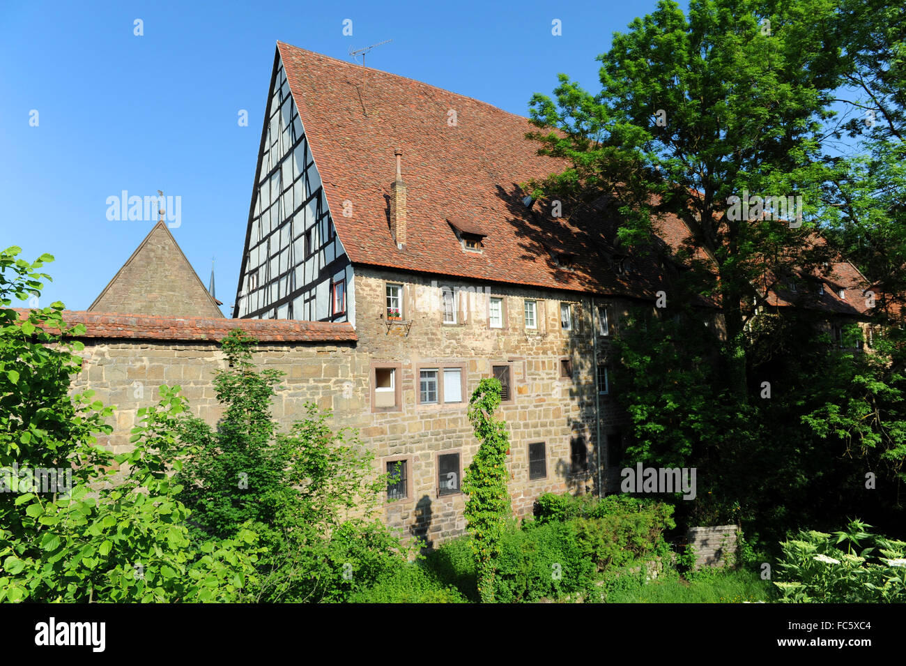 Monastery in maulbronn, germany Stock Photo