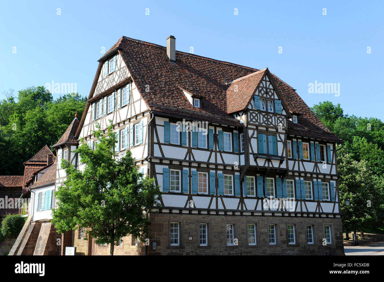 Monastery in maulbronn, germany Stock Photo