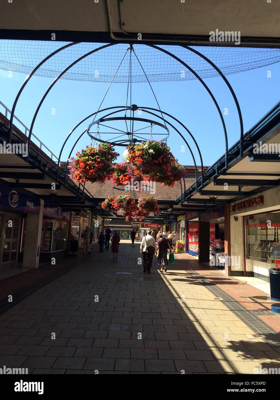Garden Square Shopping Centre Letchworth Garden City Stock Photo Alamy