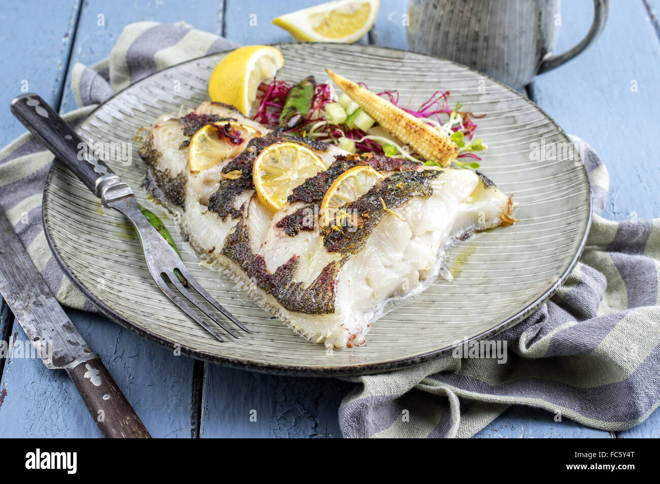 Atlantic halibut hires stock photography and images Alamy