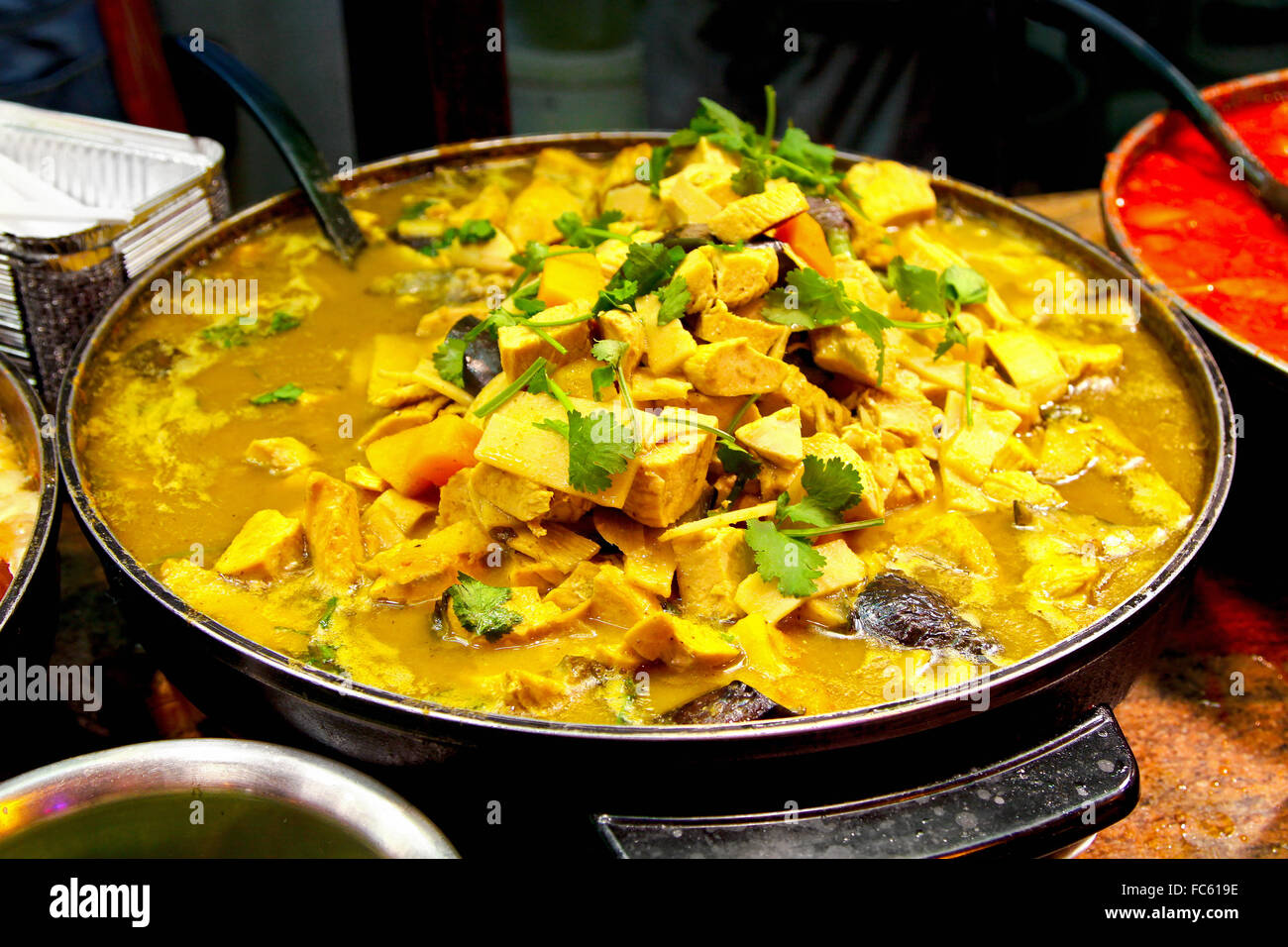 Tasty chicken dish Stock Photo - Alamy