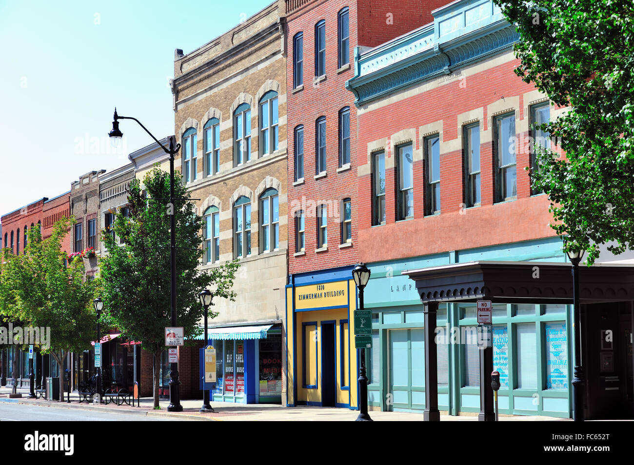 Downtown springfield lincoln hires stock photography and images Alamy