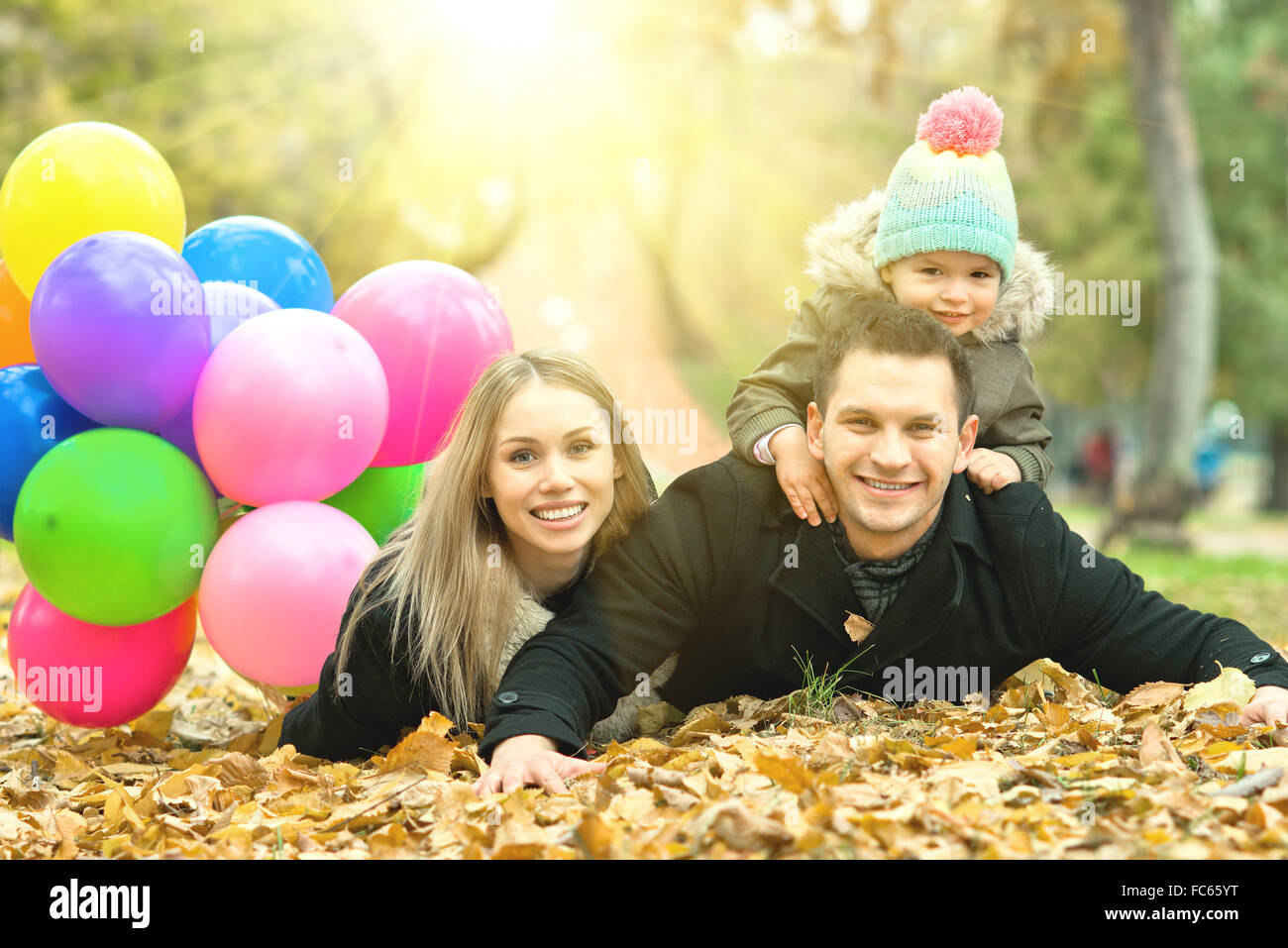 Happy family outing hi-res stock photography and images - Alamy