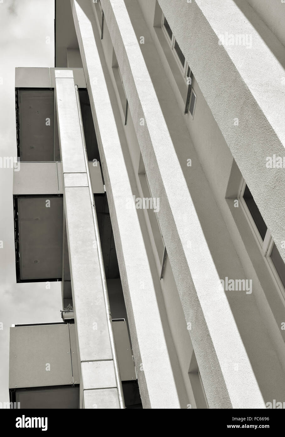 to apartments converted factory Stock Photo - Alamy