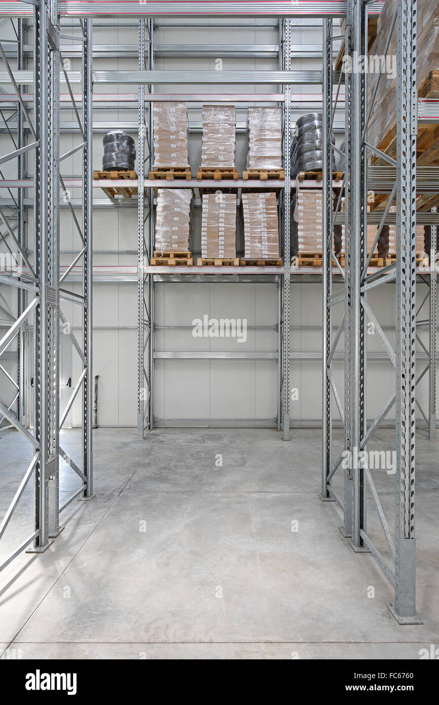 Distribution Warehouse Stock Photo