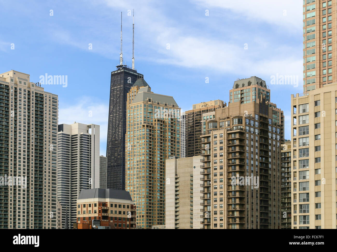 Living in Chicago Stock Photo Alamy