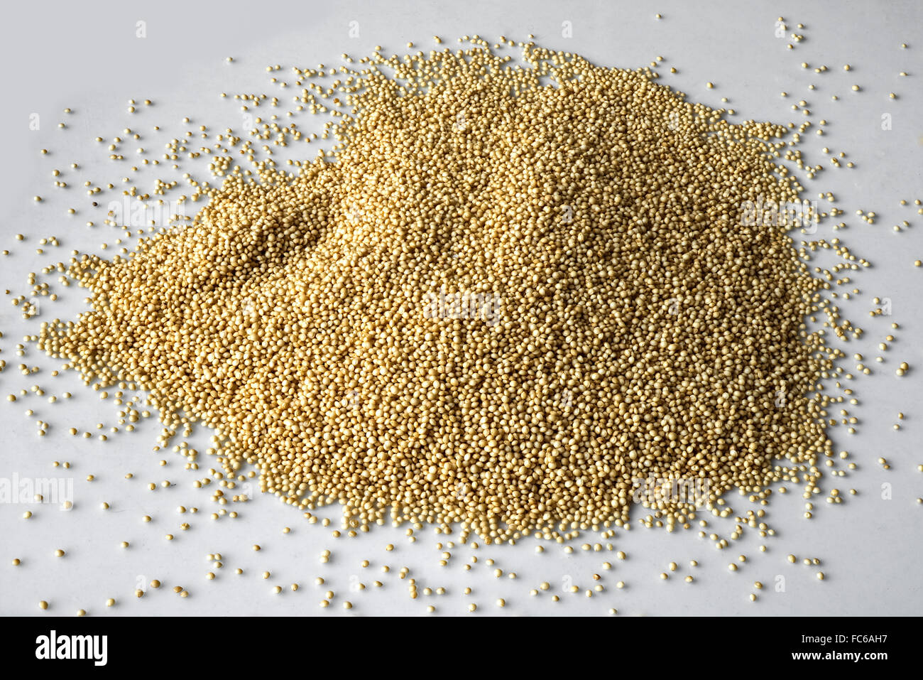 Amaranth grain, staple food of the Aztecs Stock Photo