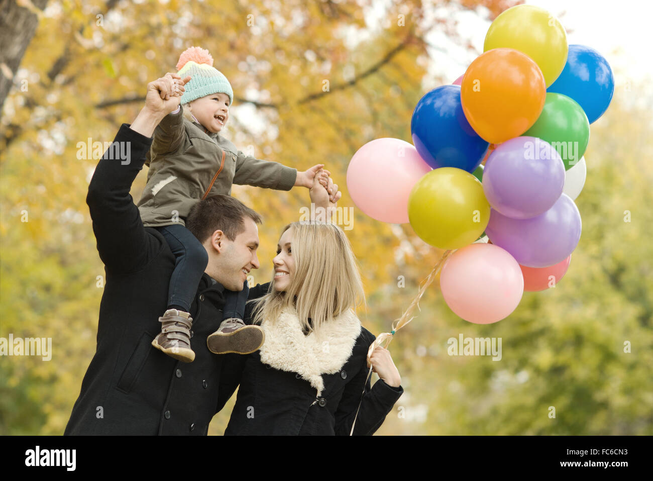 Happy family outing hi-res stock photography and images - Alamy
