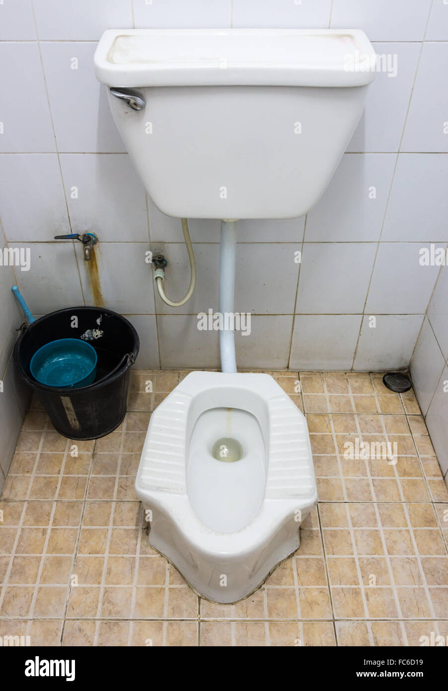 Dirty public toilet of the urban park in Thailand Stock Photo Alamy