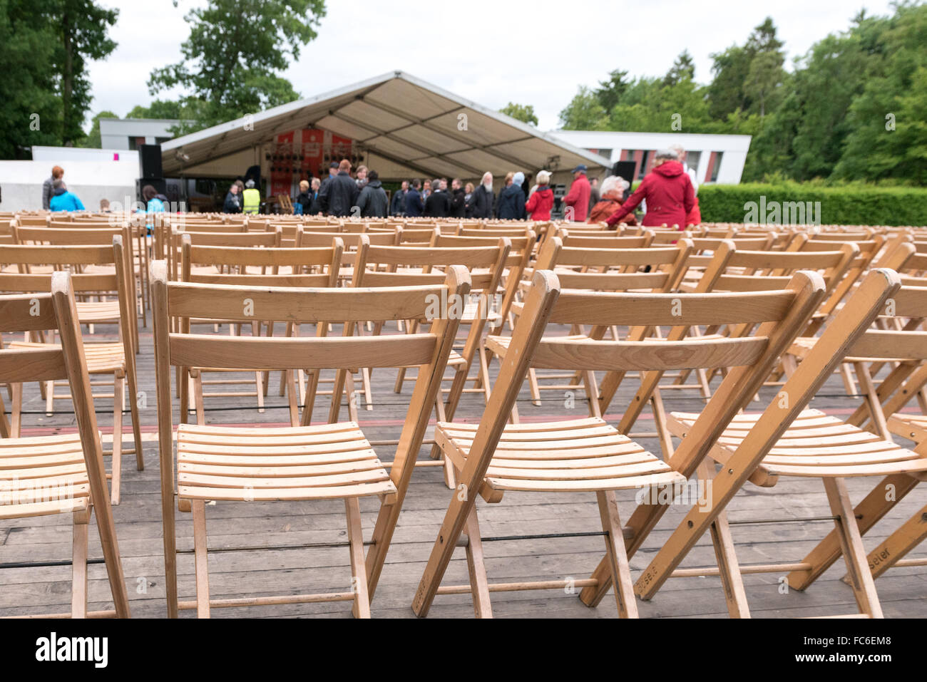 Open air concert Stock Photo