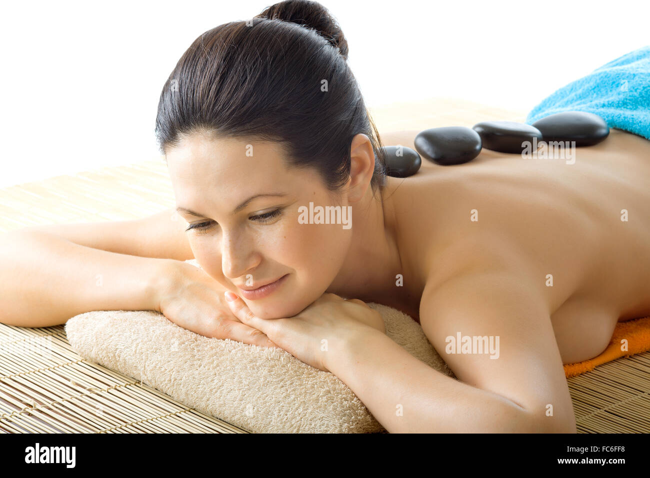spa treatment Stock Photo