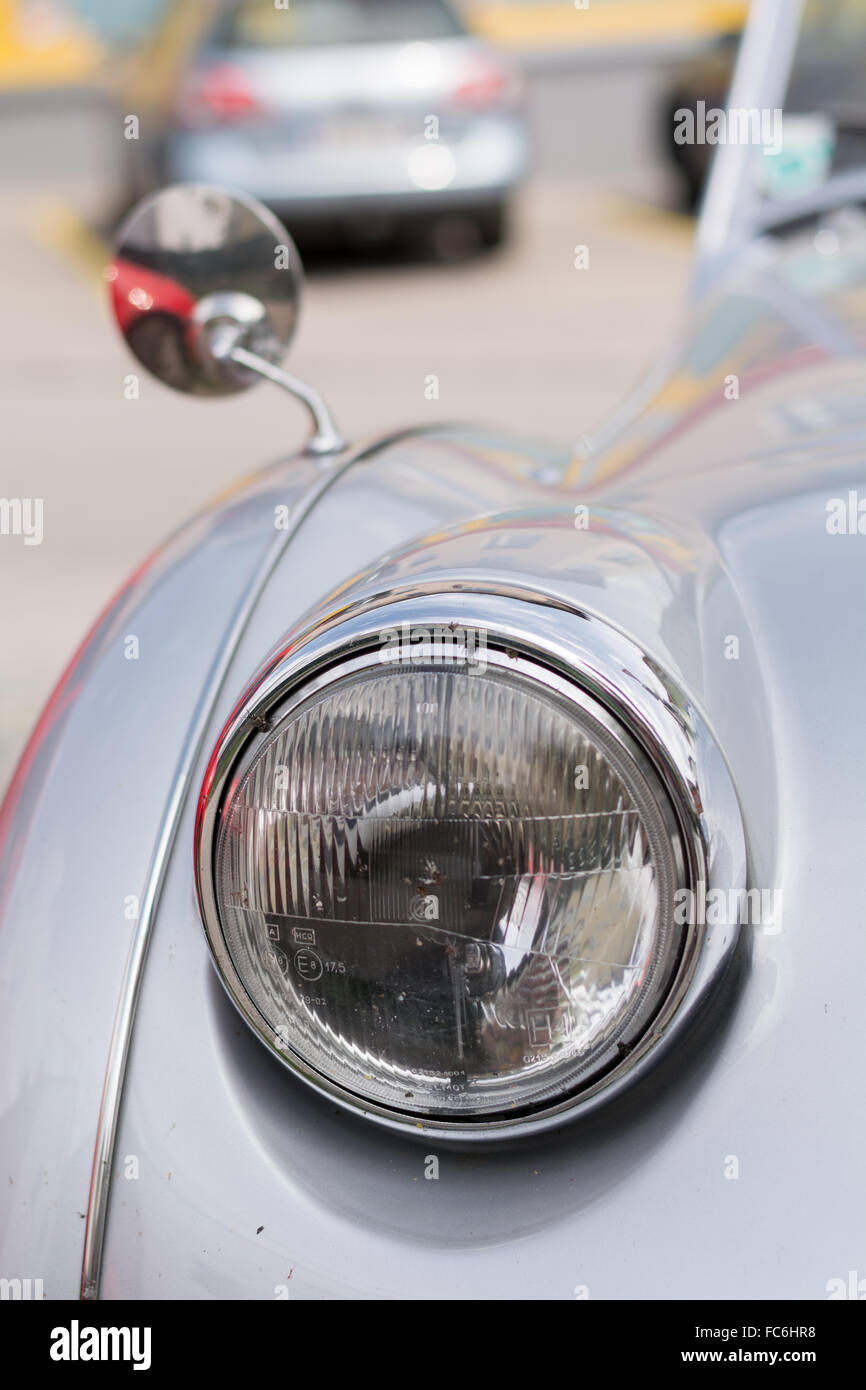 Detail of a classic car Stock Photo